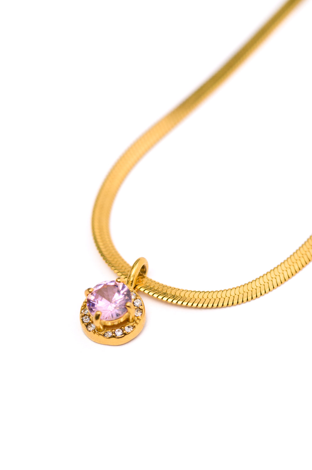 Radiant Rose Gold Necklace - Redtop