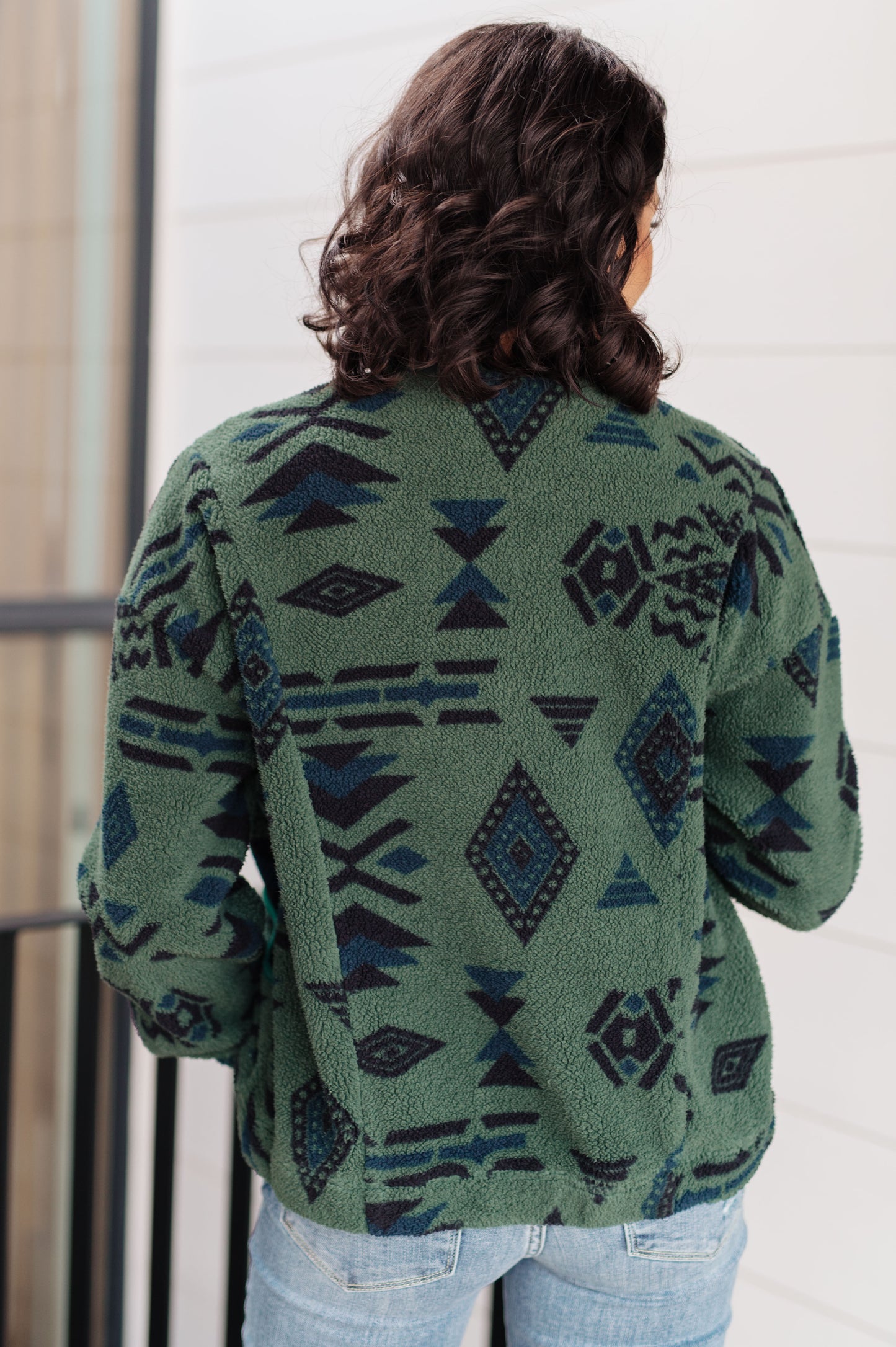 Summit Views Geometric Fleece Jacket