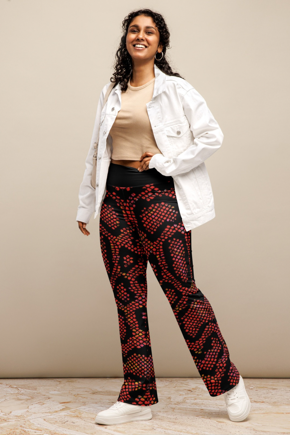 Wild Nights High-Waist Flare Leggings