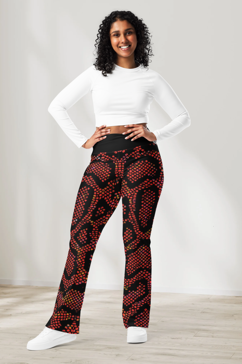 Wild Nights High-Waist Flare Leggings