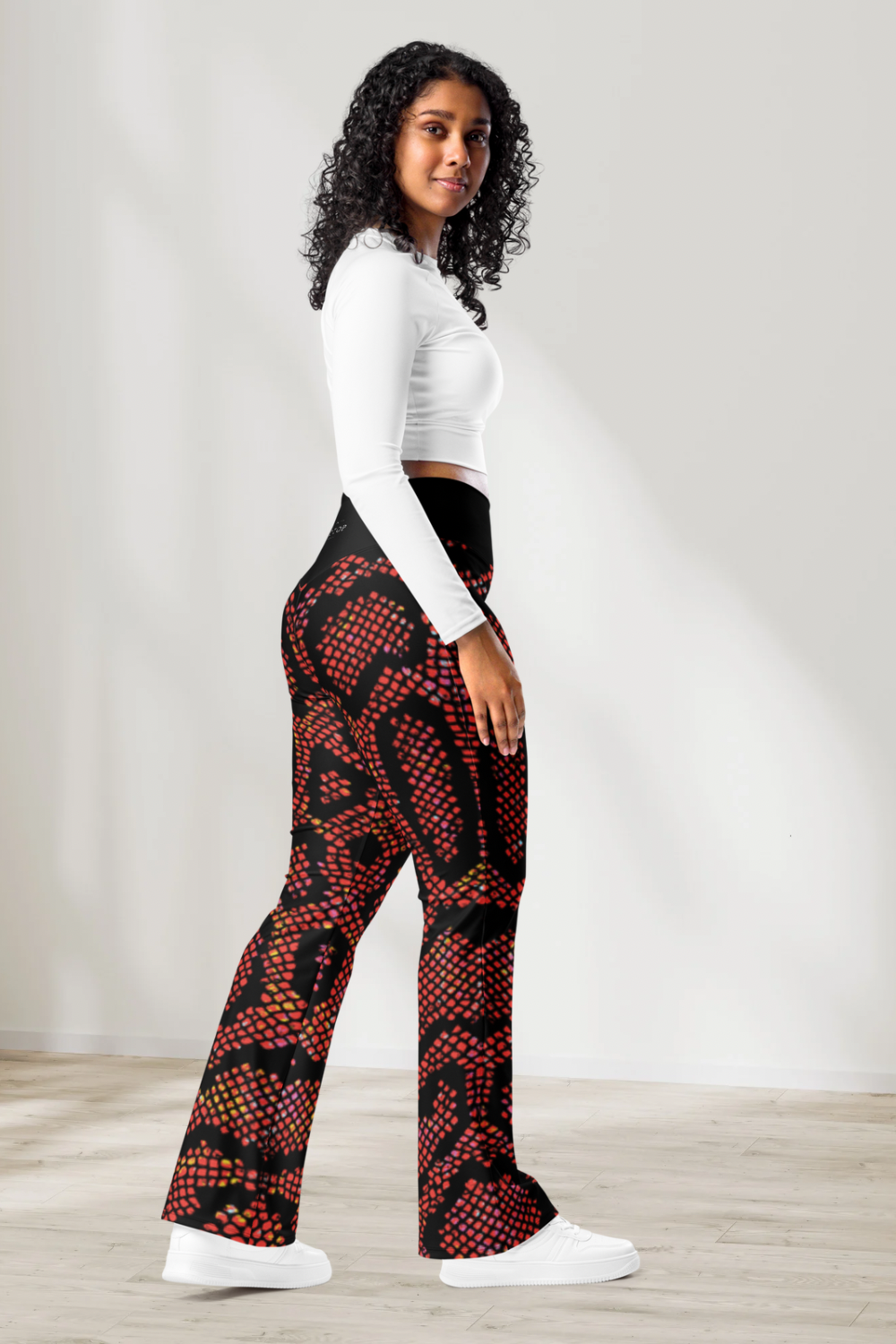 Wild Nights High-Waist Flare Leggings