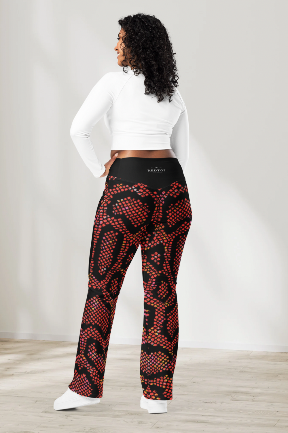 Wild Nights High-Waist Flare Leggings