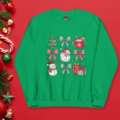 Irish Green Santa Sweatshirt