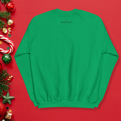 Irish Green Santa Sweatshirt