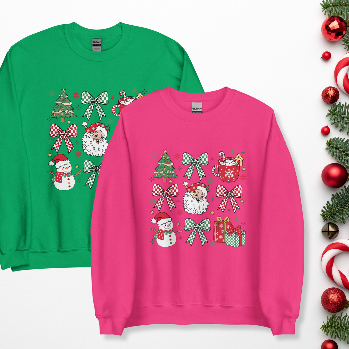 Irish Green Santa Sweatshirt