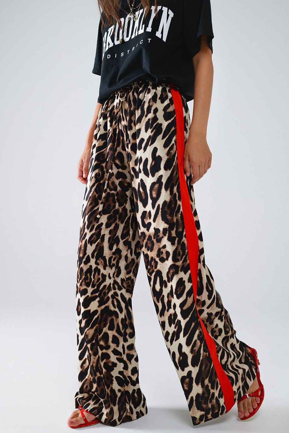 Fierce & Bold Leopard Stripe Pants