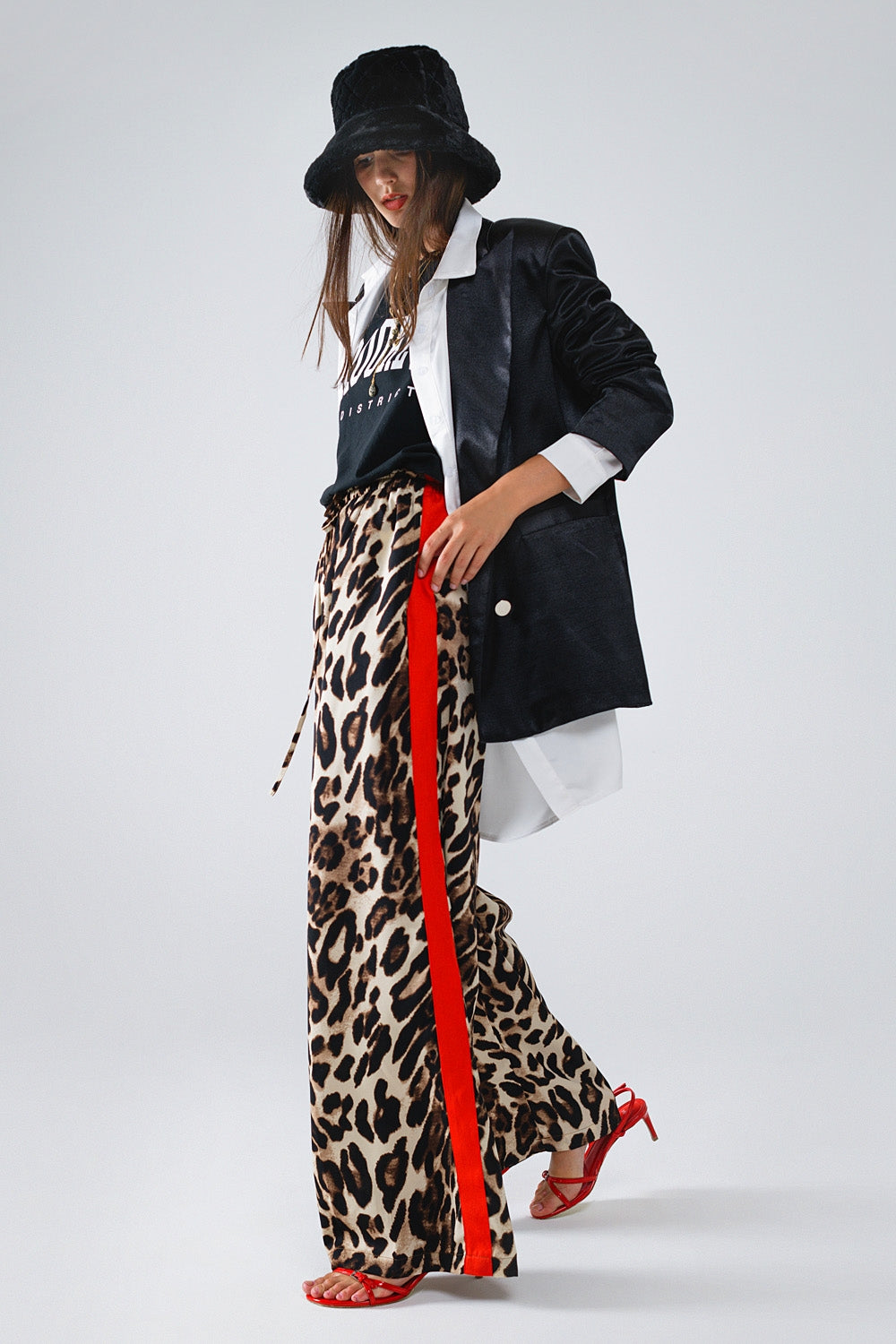 Fierce & Bold Leopard Stripe Pants