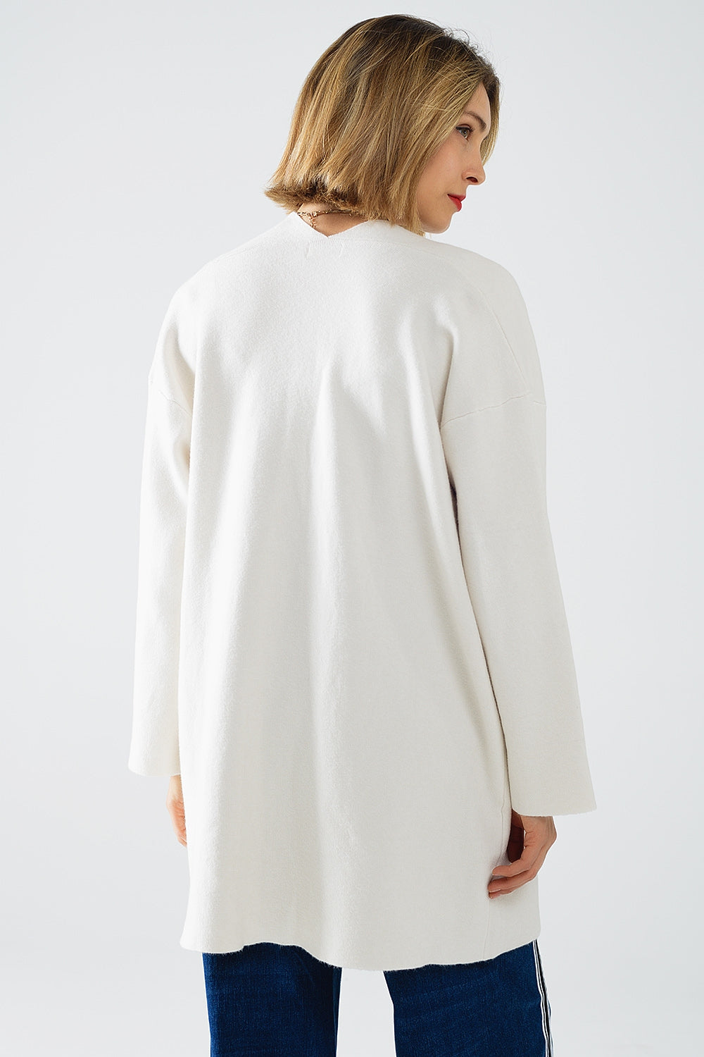 Cozy Luxe Cream Knit Cardigan