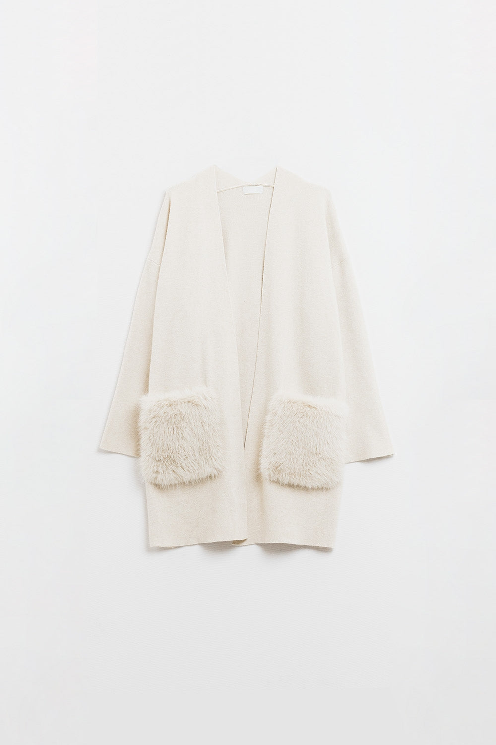 Cozy Luxe Cream Knit Cardigan