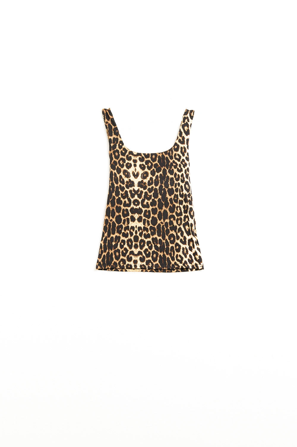 Leopard Print Sleeveless Top