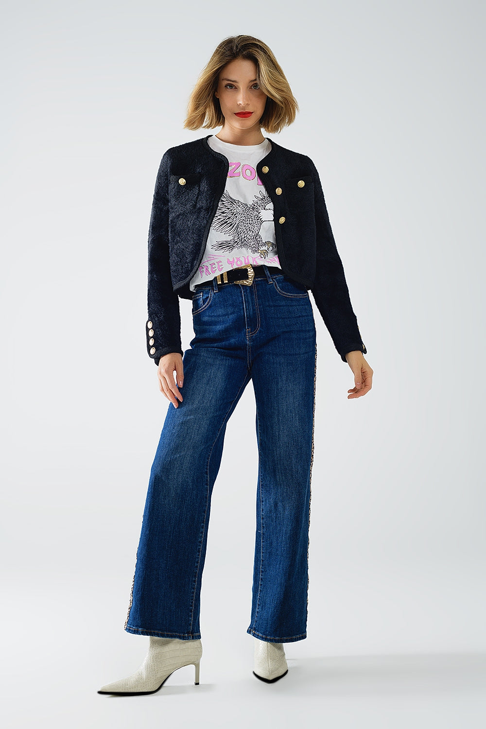 Wild Side Wide-Leg Jeans