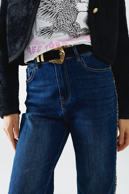 Wild Side Wide-Leg Jeans