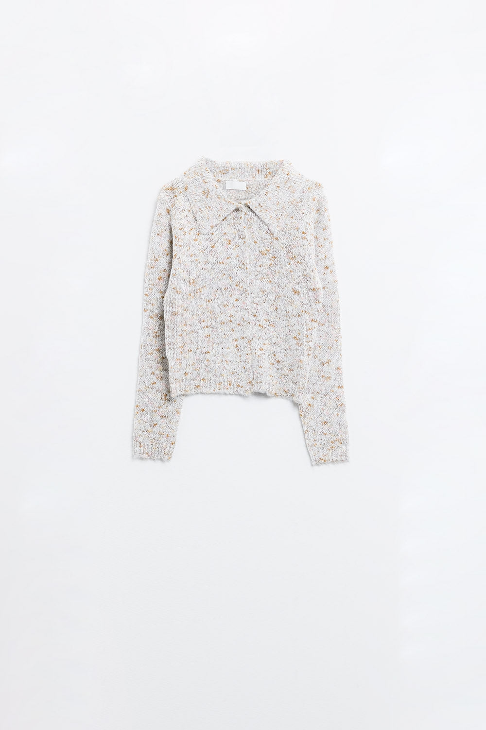 Chic Pearl-Button Knit Cardigan