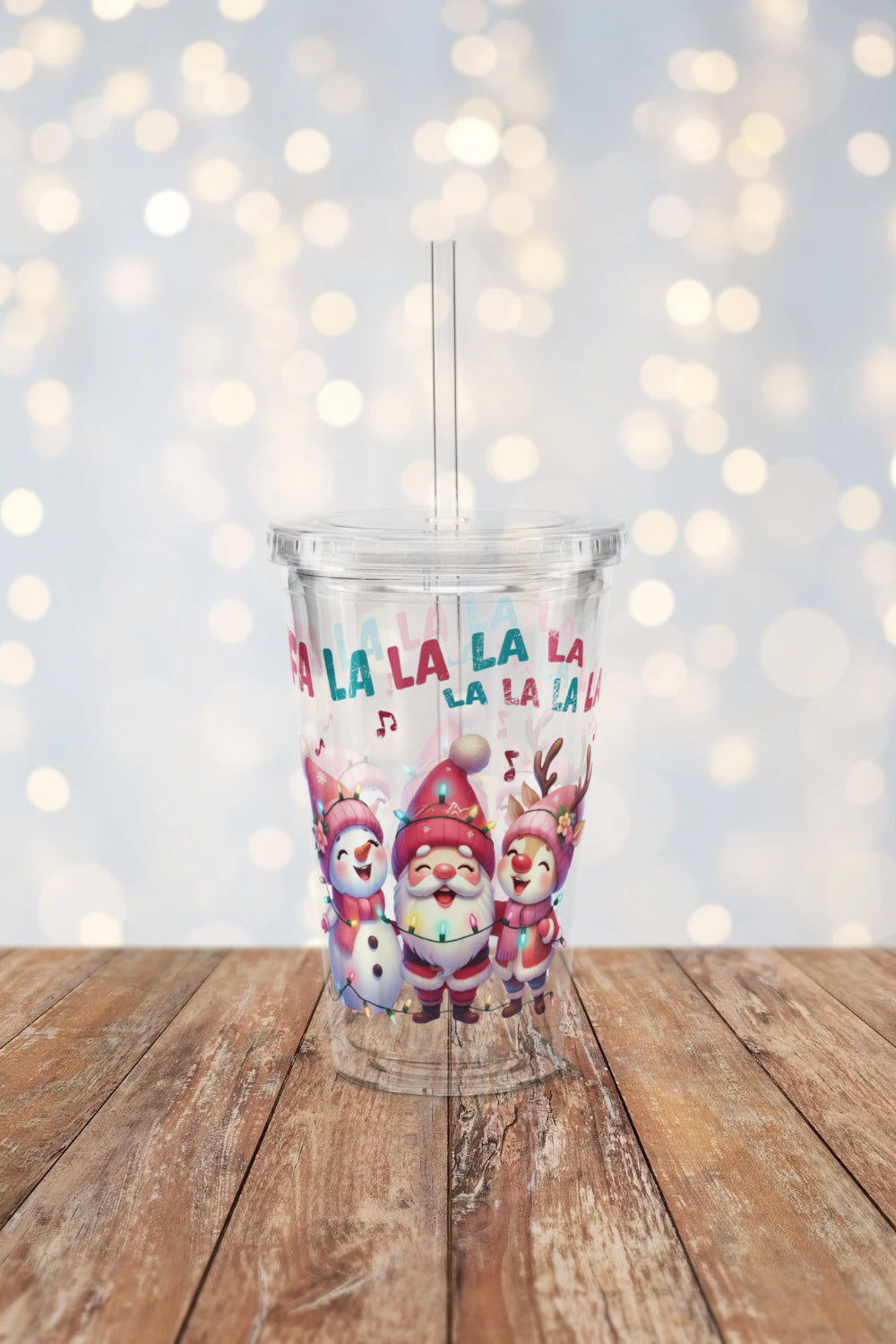 Frosted Cheer Tumbler