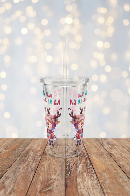 Frosted Cheer Tumbler