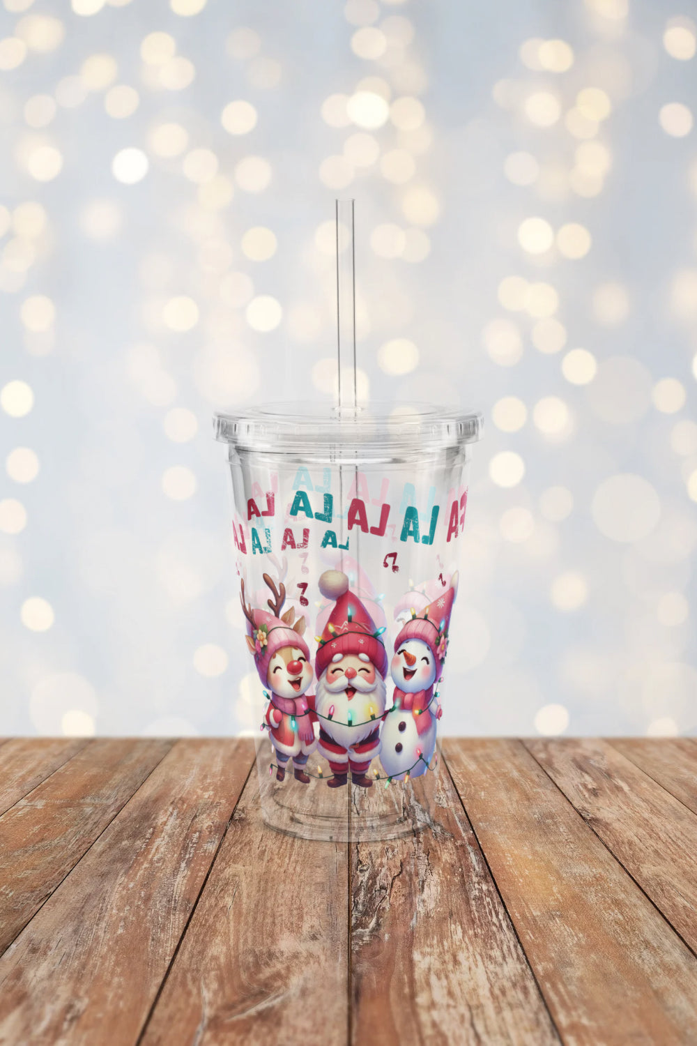 Frosted Cheer Tumbler