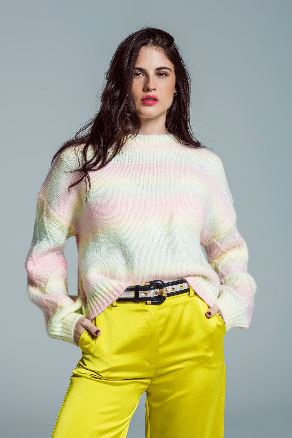 Soft Horizon Ombre Knit Sweater