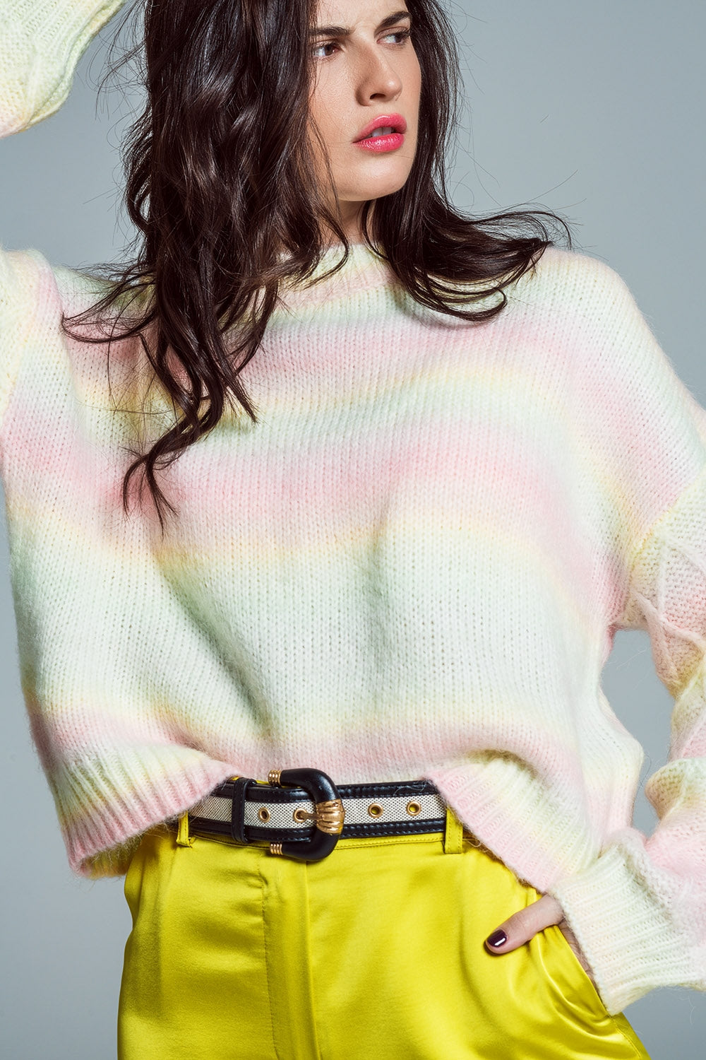 Soft Horizon Ombre Knit Sweater