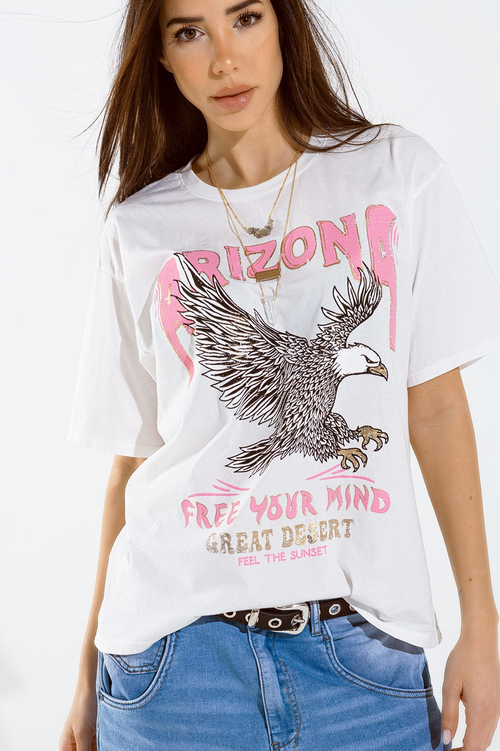 Eagle Graphic Arizona Short Sleeve Tee