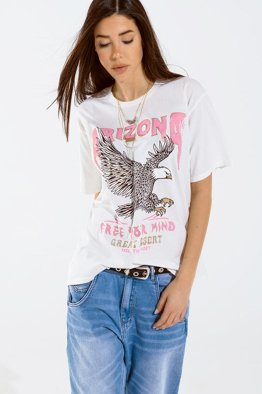 Eagle Graphic Arizona Short Sleeve Tee