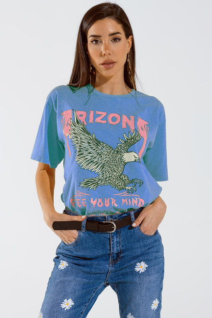 Eagle Graphic Arizona Short Sleeve Tee