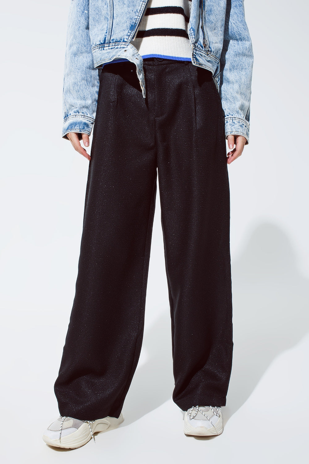 City Chic Wide-Leg Trousers