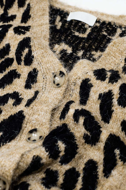 Wild Side Knitted Leopard Vest