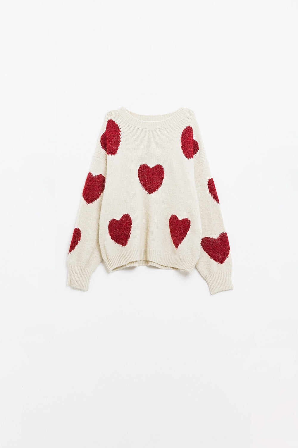 Love Struck Heart Sweater