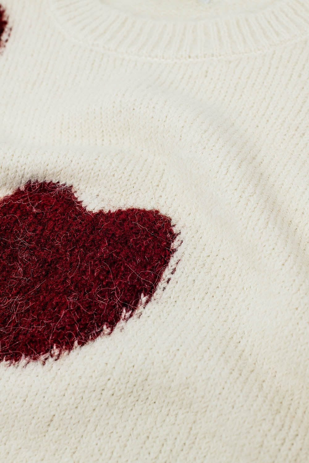 Love Struck Heart Sweater