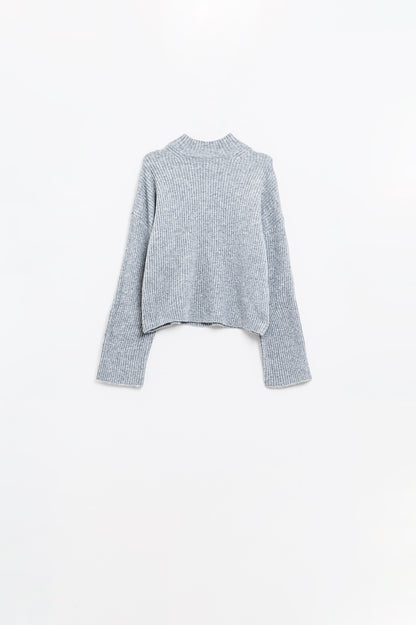 Elevate Ribbed Turtleneck Sweater