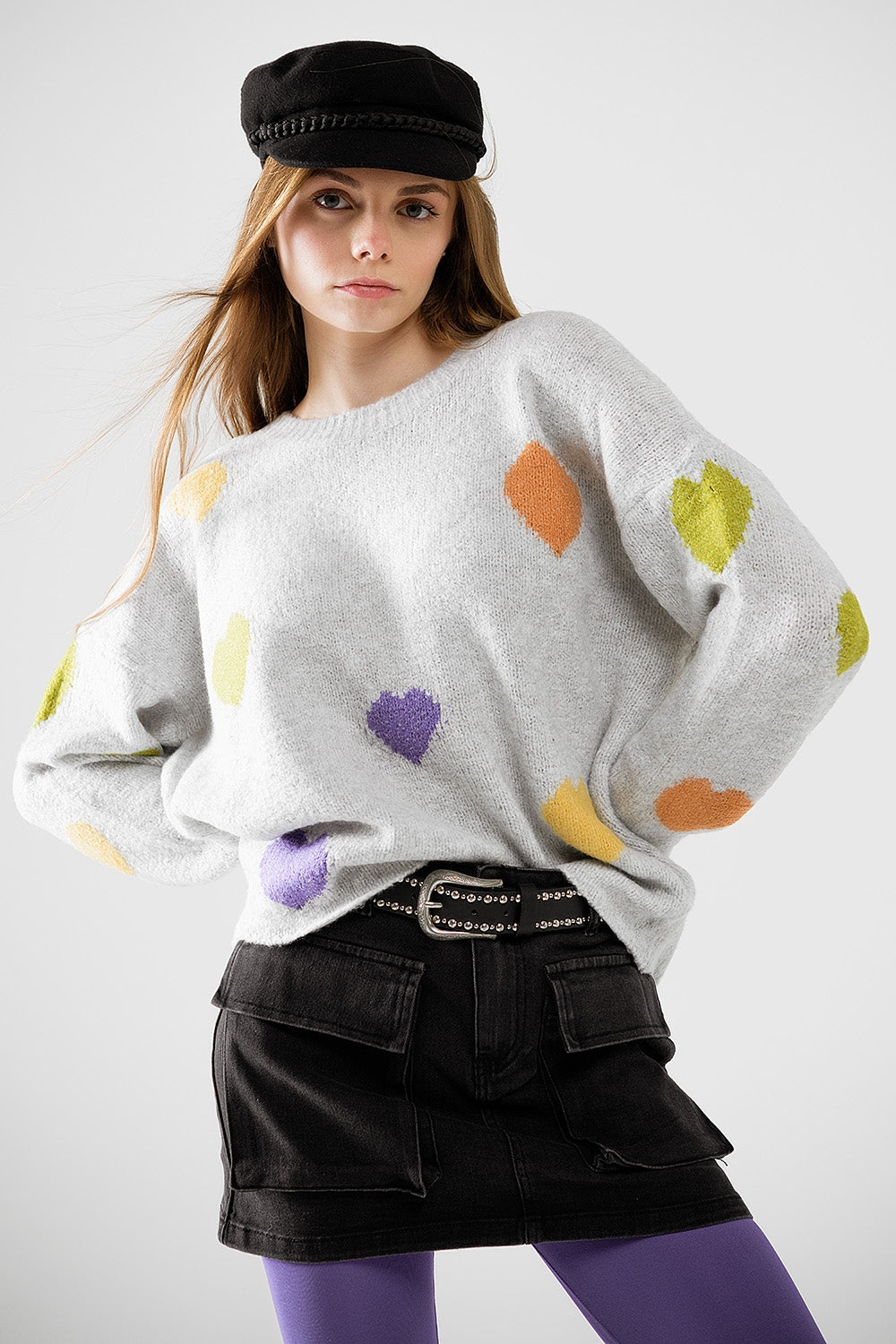 Sweetheart Boat Neck Sweater