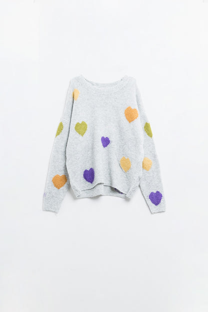 Sweetheart Boat Neck Sweater