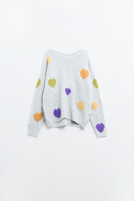 Sweetheart Boat Neck Sweater