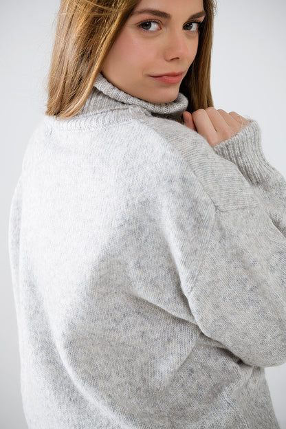 Cozy Chic Turtleneck Sweater