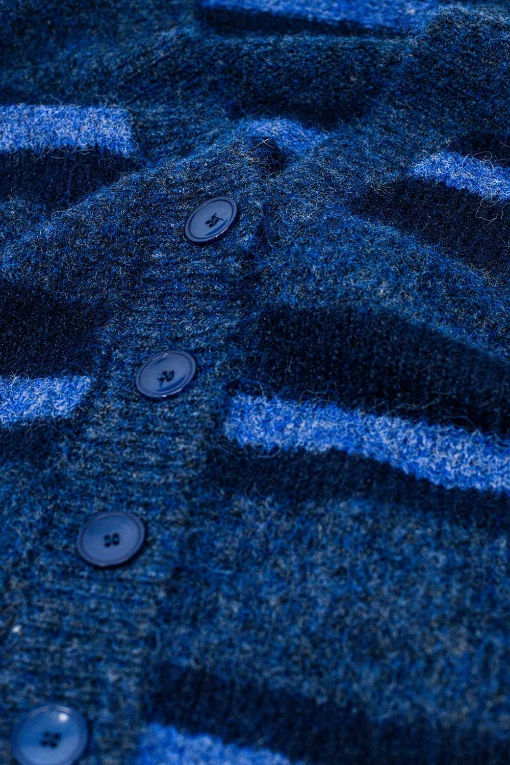 Cozy Stripes Fluffy Cardigan