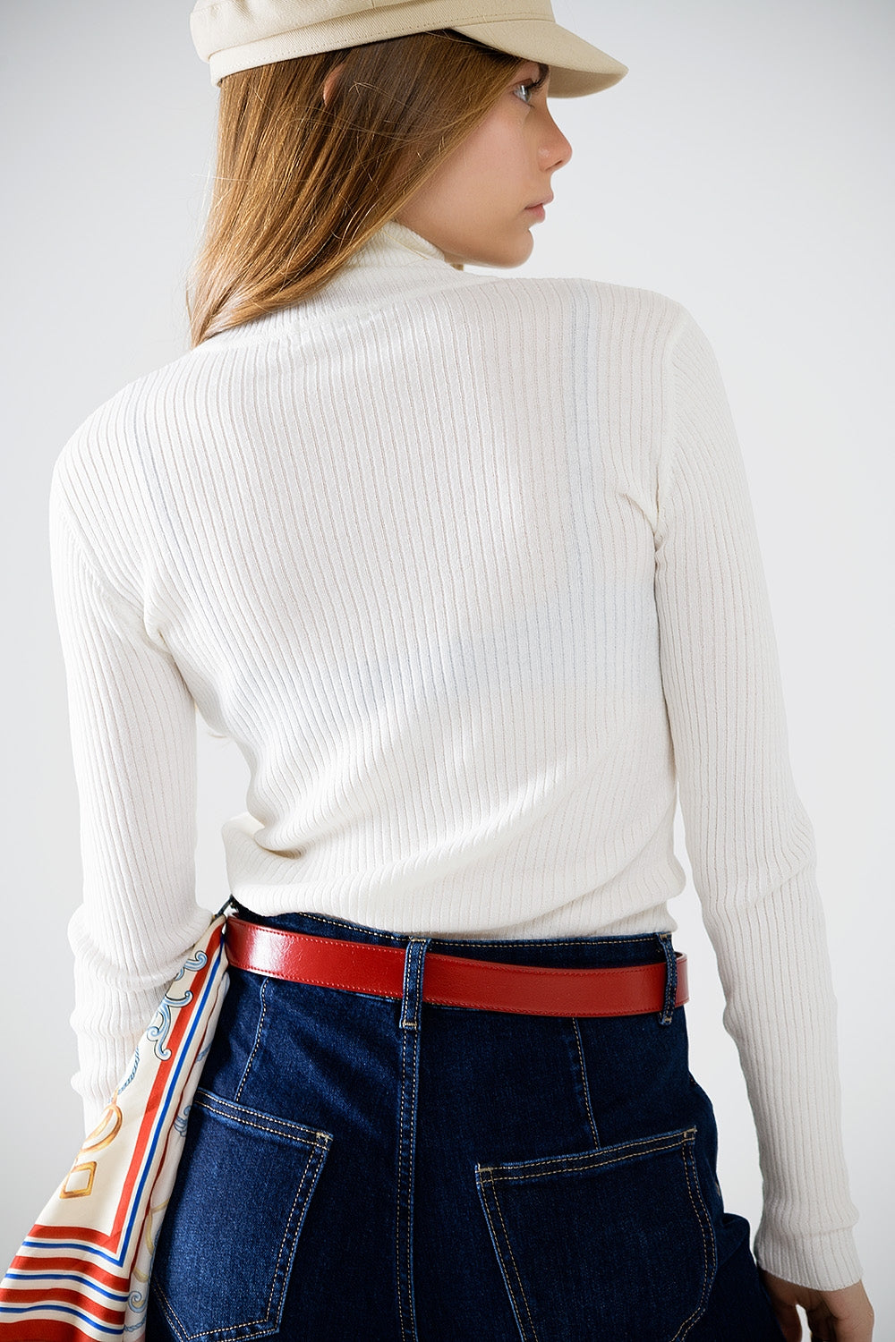 Cozy Ribbed Turtleneck Sweater