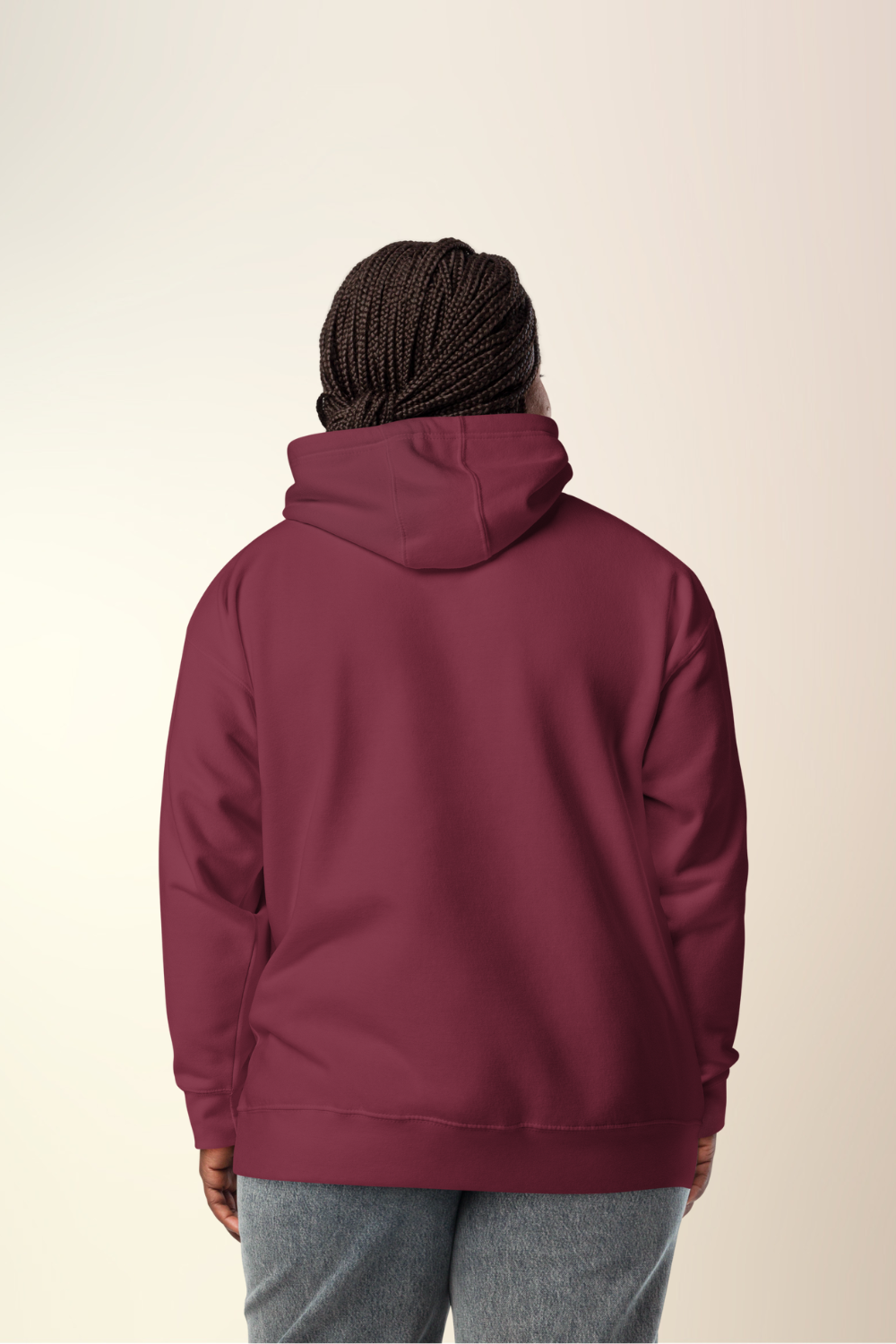 Maroon Faith Premium Hoodie