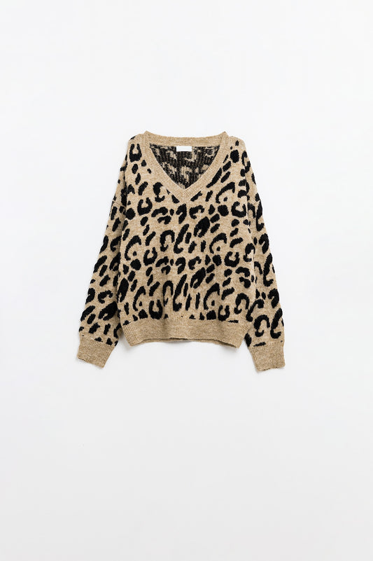 Feline Luxe Knit Sweater