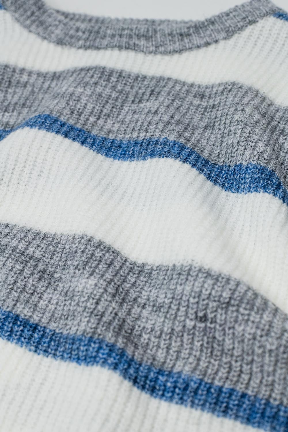 Cloudline Striped Knit Sweater