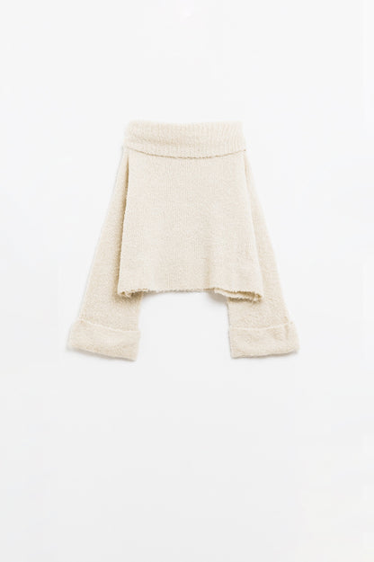 Cozy Chic High-Neck Knit Sweater