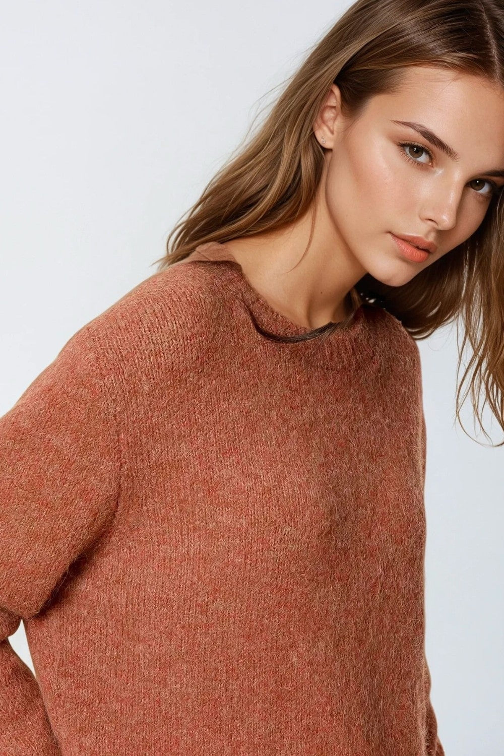 Sienna Luxe Knit Sweater - Camel