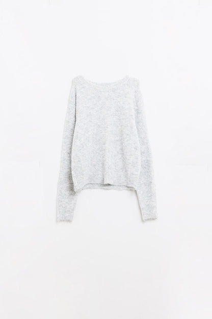 Sienna Luxe Knit Sweater - Grey