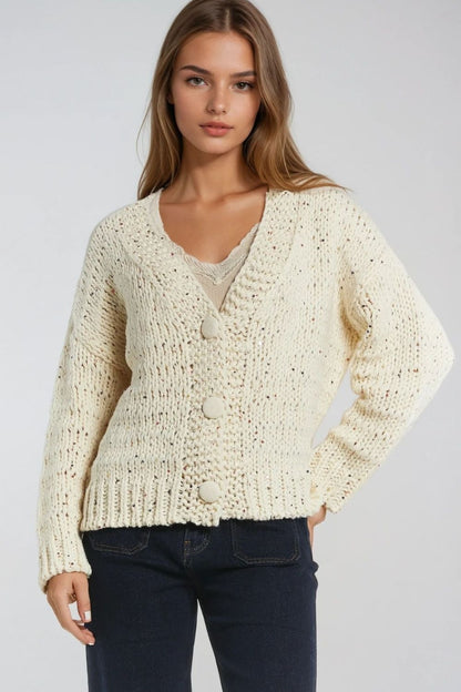 Luna Luxe Sequin Knit Cardigan