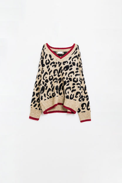 Wild Streak V-Neck Sweater