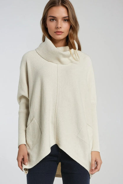 Cozy Luxe Oversized Turtleneck Sweater