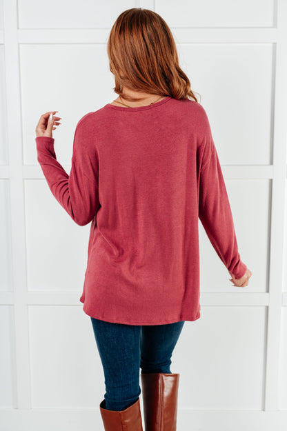 Cozy Choice Long Sleeve Top