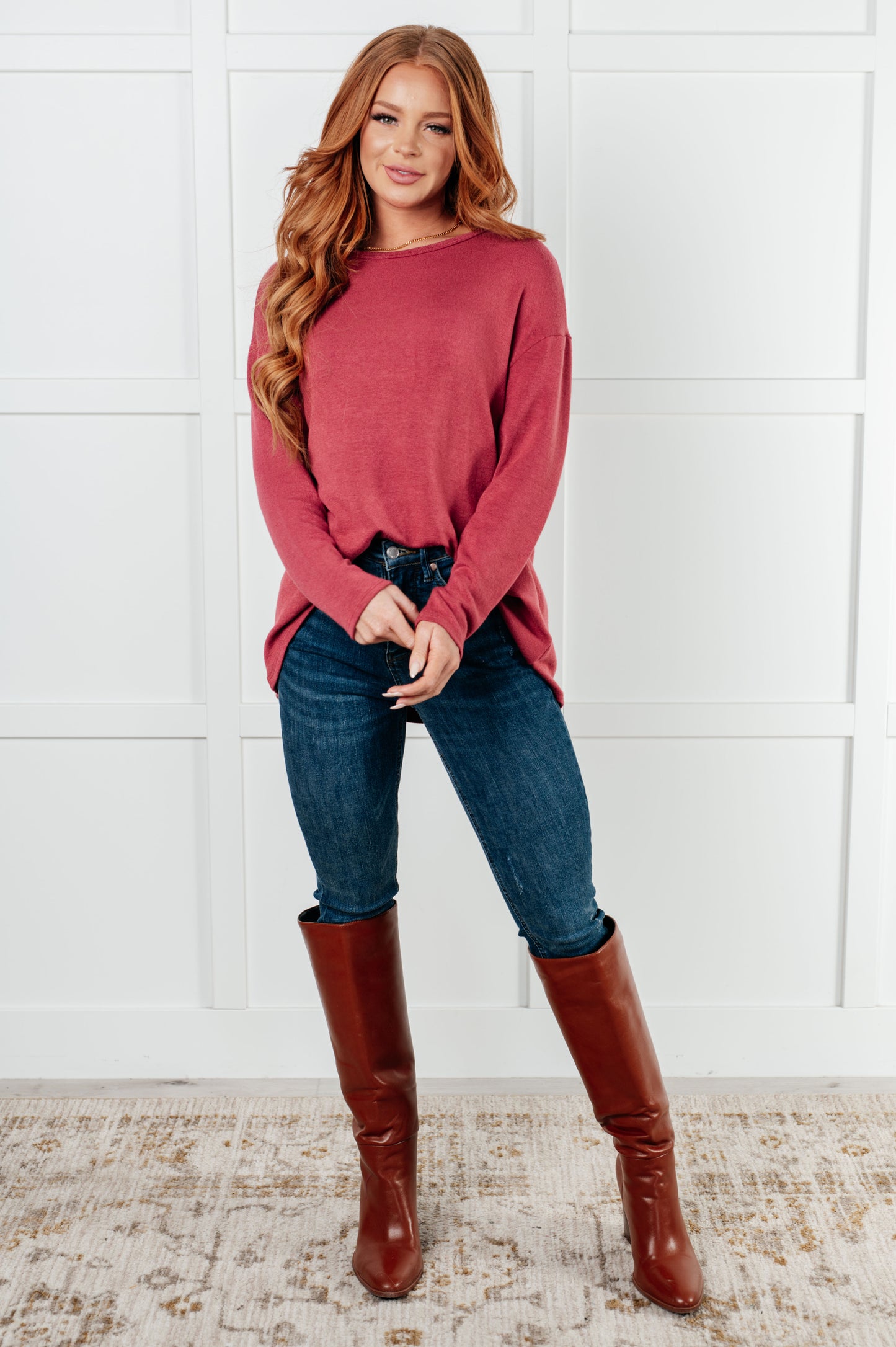 Cozy Choice Long Sleeve Top