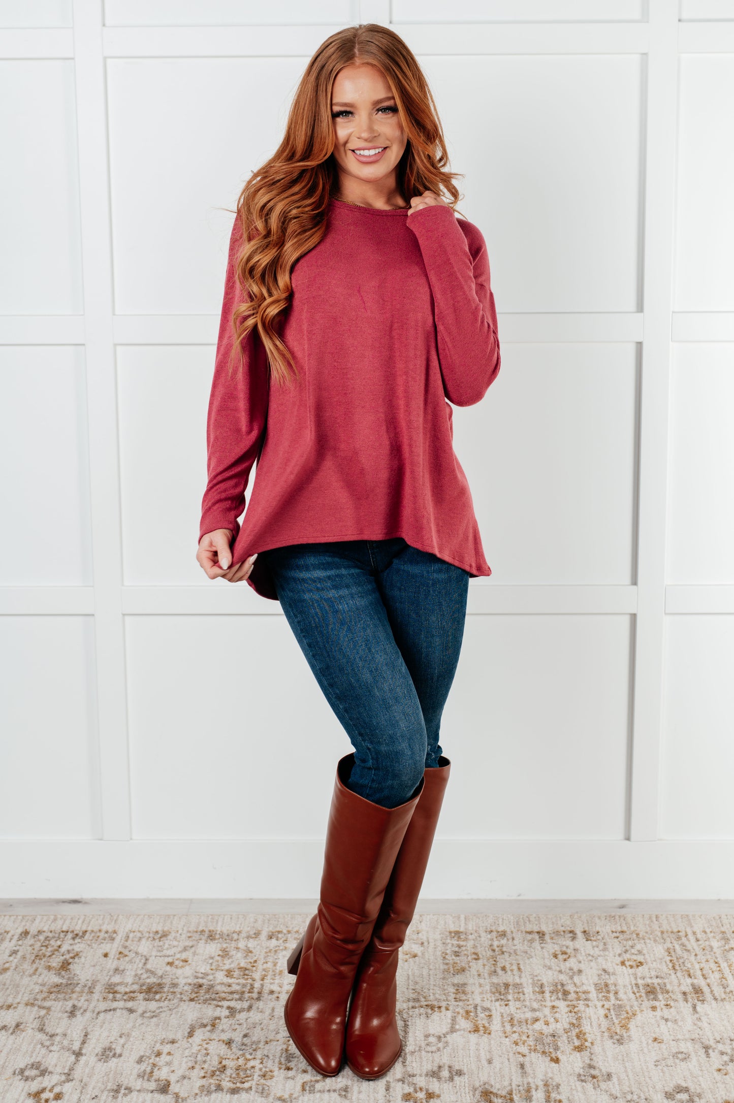 Cozy Choice Long Sleeve Top