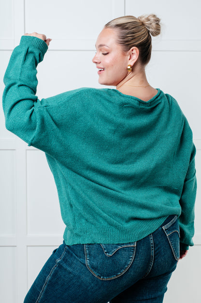 Seamlessly Chic Drop Shoulder Sweater