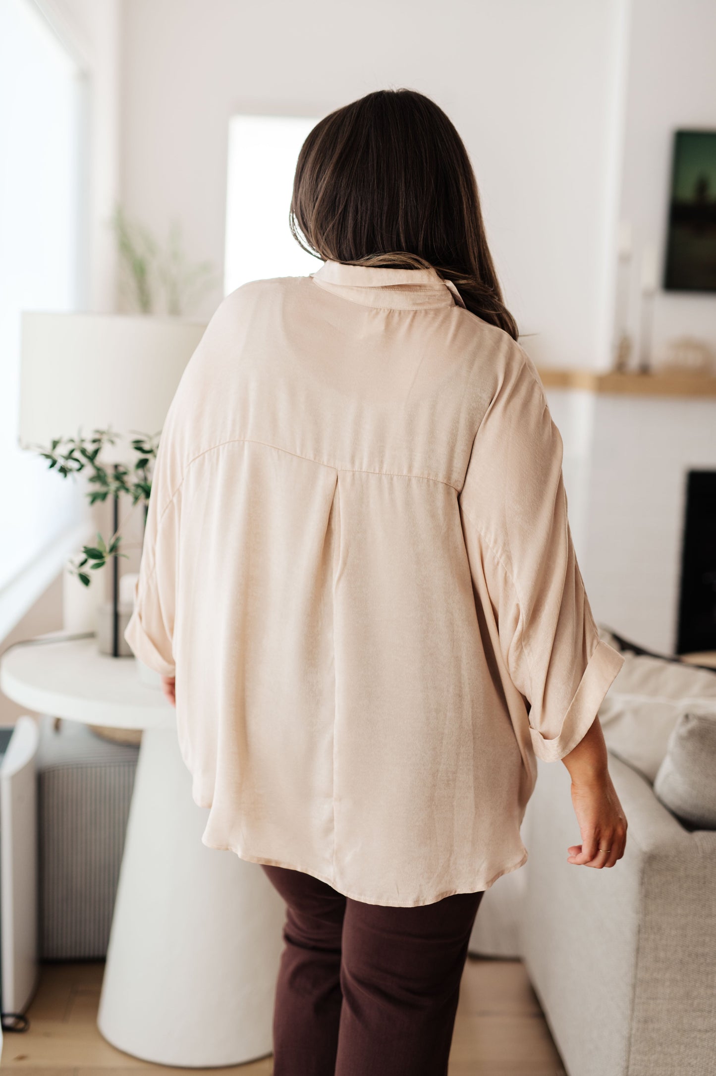 Softly Spoken Dolman Sleeve Blouse